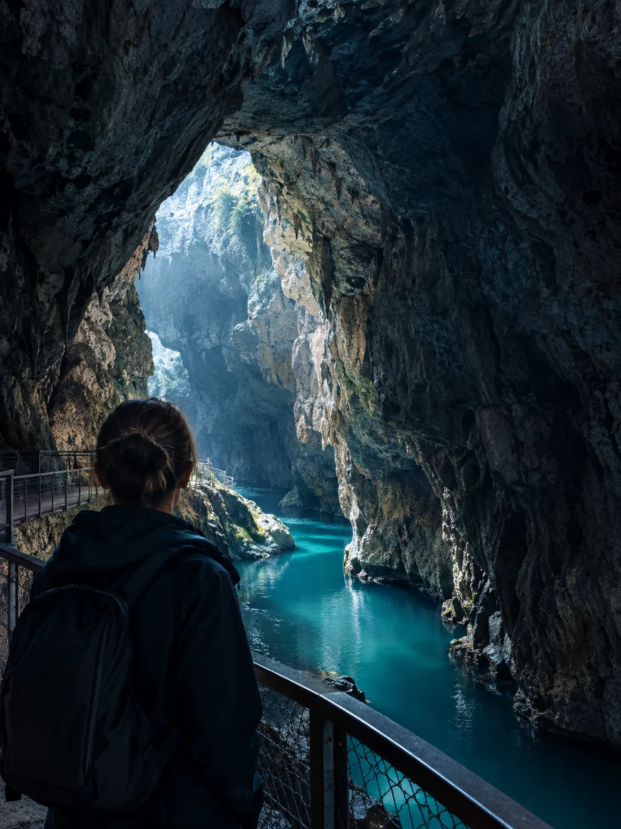 View at Skocjan Caves